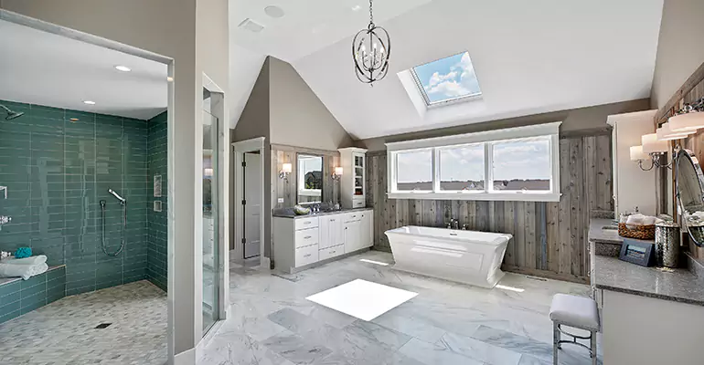 Guest Bathroom Flooring Remodel in Atlantic City